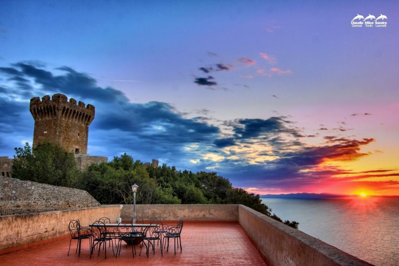 Castello Di Populonia Villa A Mare Exteriör bild